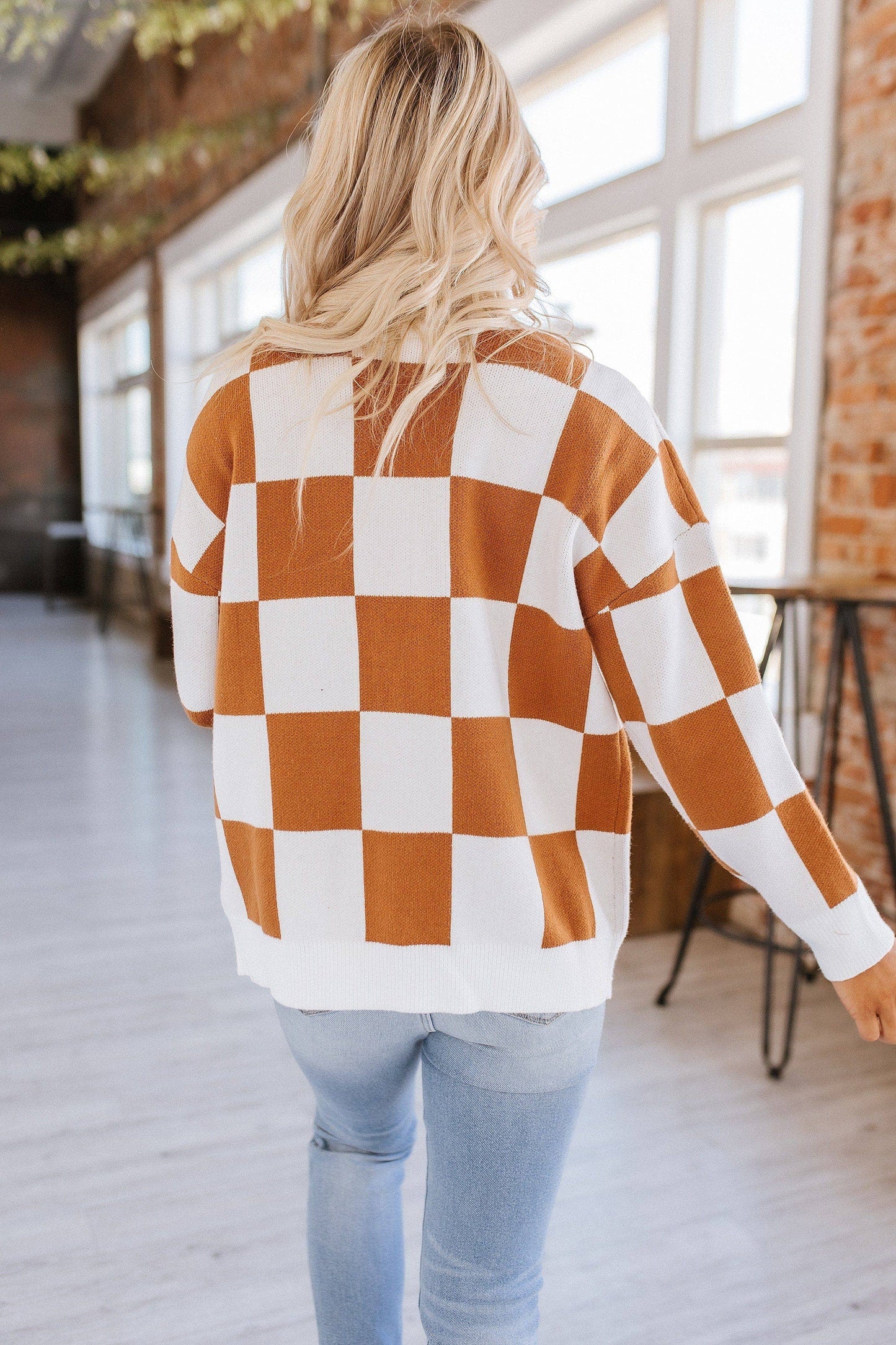 Checkered Button