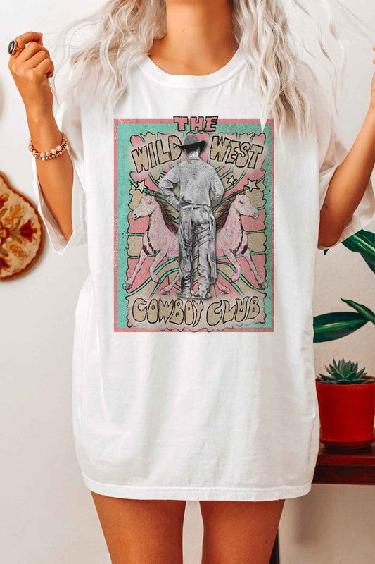 WILD WEST COWBOY GRAPHIC TEE / T-SHIRT