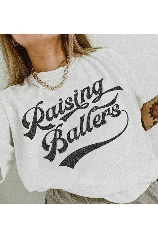 RAISING BALLERS GRAPHIC TEE / T-SHIRT