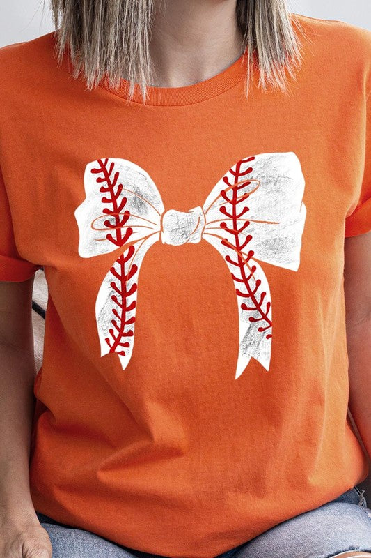 Coquette Bow Baseball Graphic T Shirts