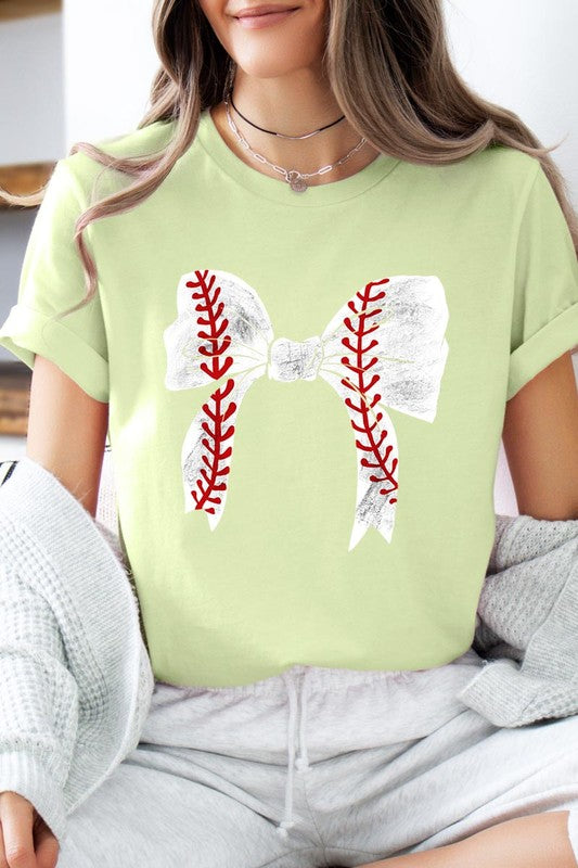 Coquette Bow Baseball Graphic T Shirts