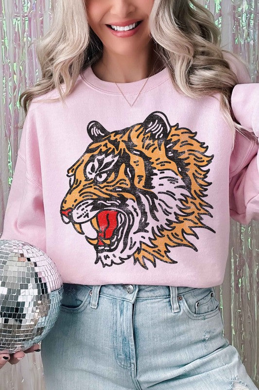 TIGER GRAPHIC SWEATSHIRT