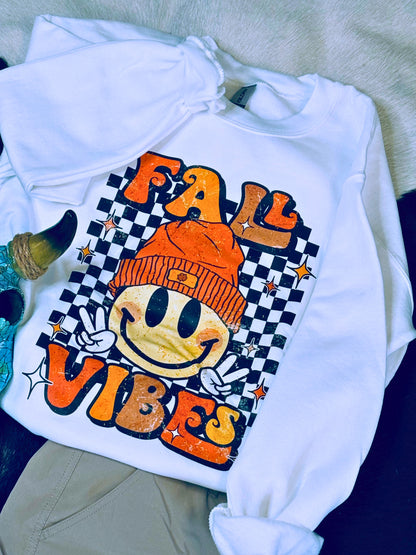 - Fall Vibes Graphic Sweatshirt