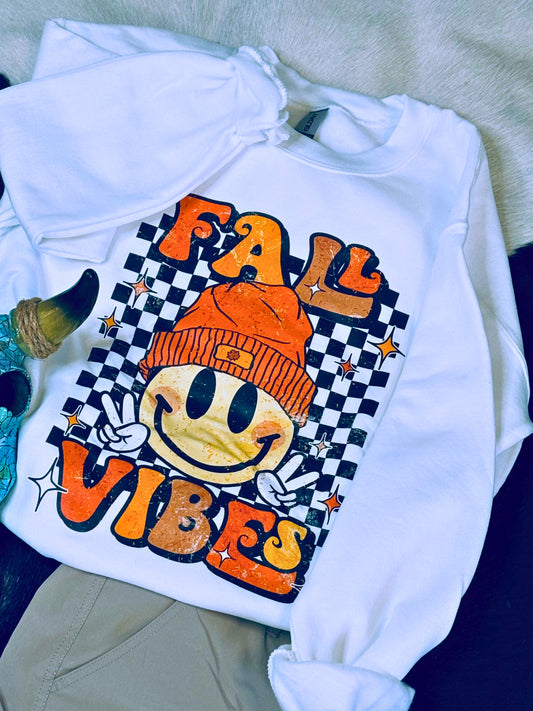 - Fall Vibes Graphic Sweatshirt