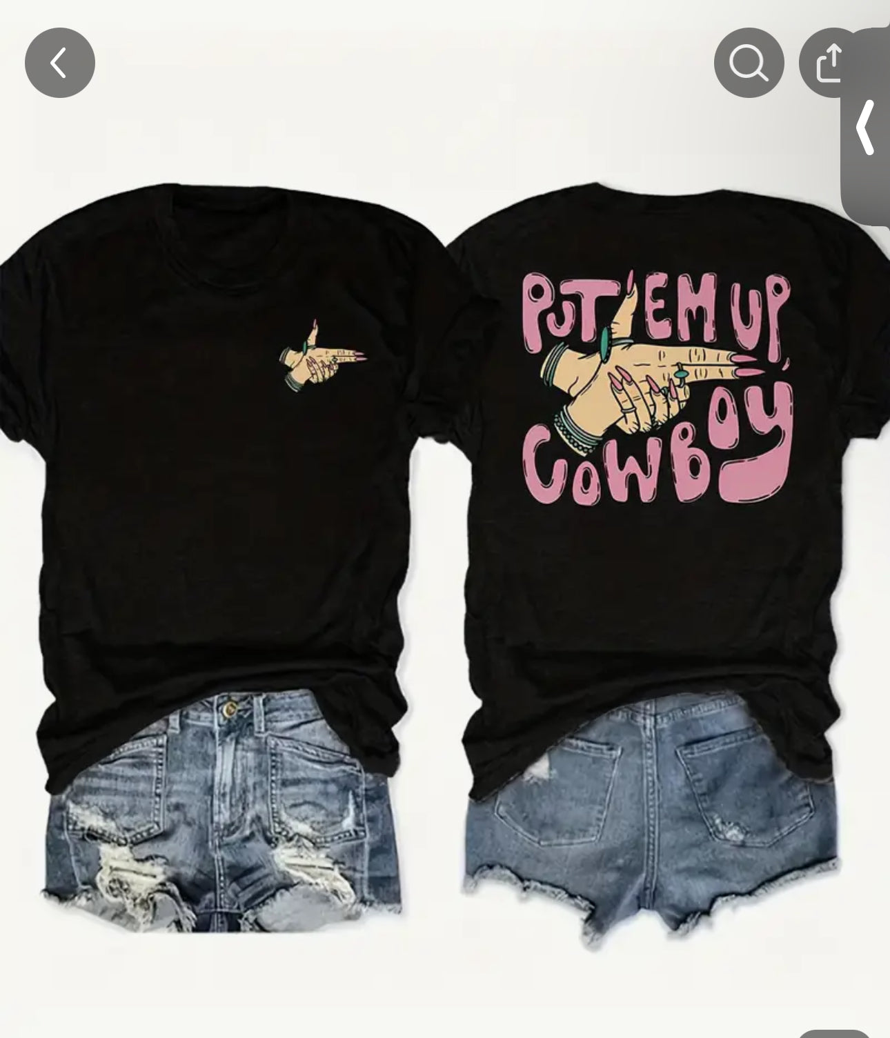 Cowboy tee
