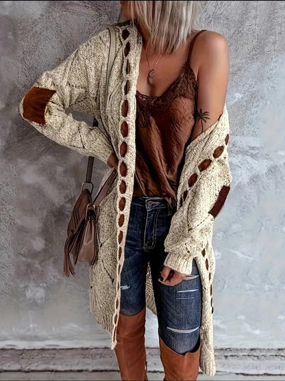 Brown cardigan