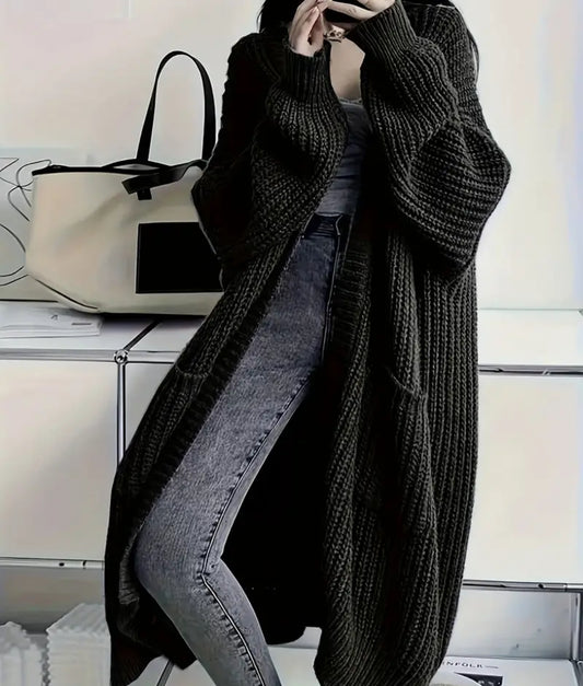 Brown cardigan