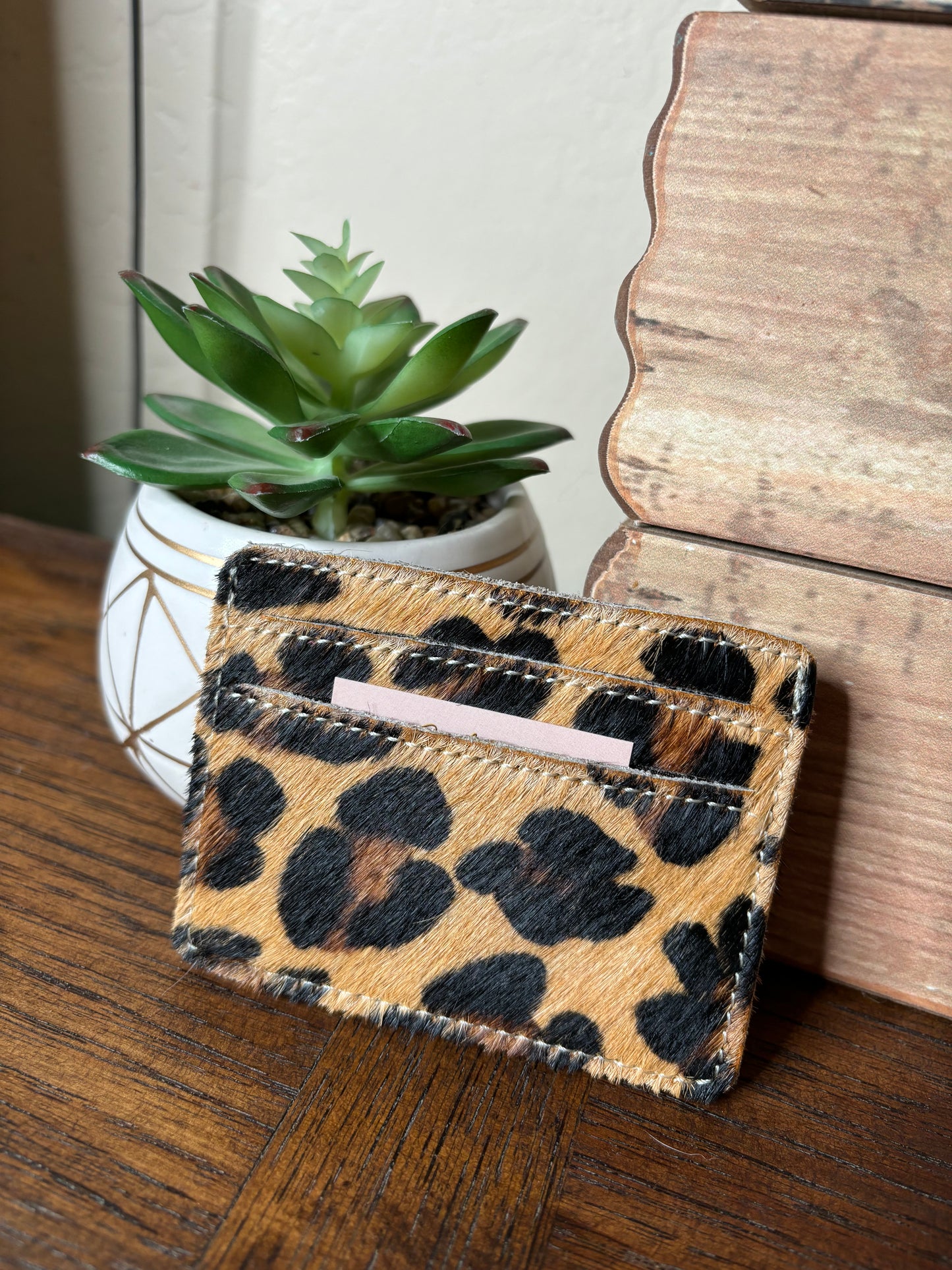 Cowhide Credit Card Holder