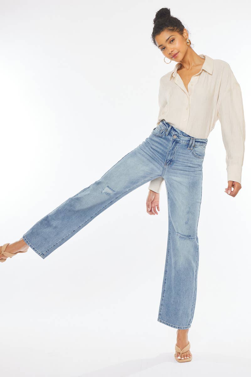 Straight leg Jeans